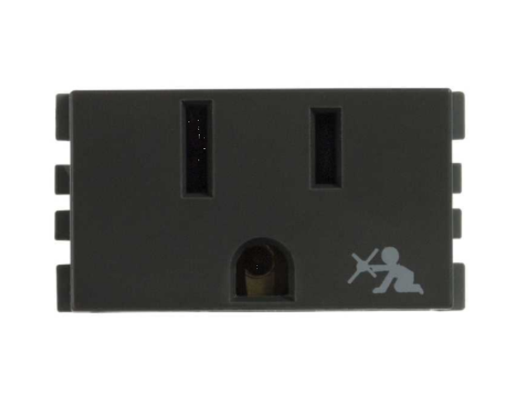 TOMACORRIENTE SIMON 2P+T GRAFITO (25422-38) (E)