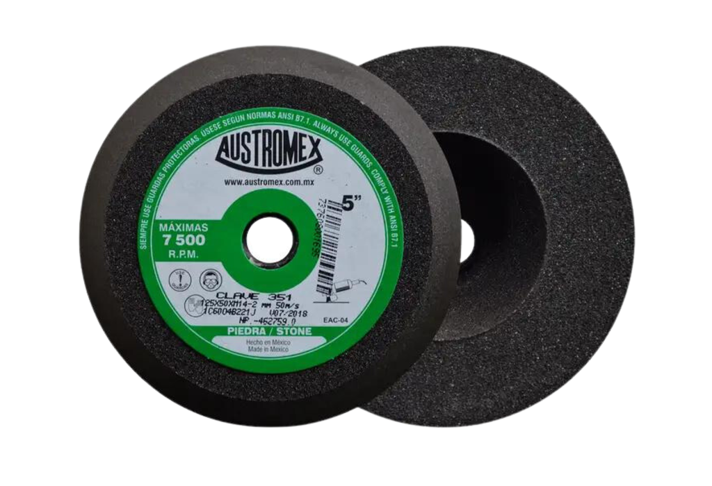 COPA ABRASIVA AUSTROMEX P/DESBASTE PIEDRA 5" P/BOSCH GRANO 60 (351)(H)