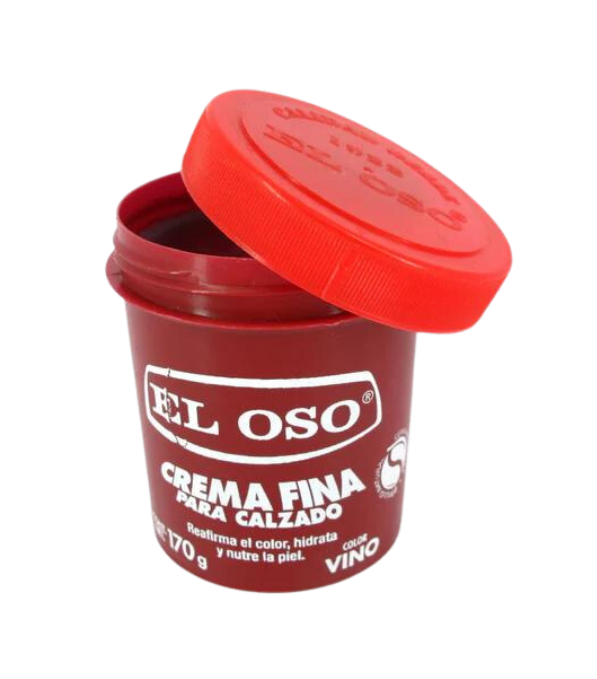 CREMA OSO COLOR VINO 170GR