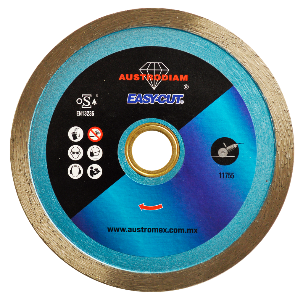 DISCO DIAMANTE AUSTROMEX RIN CONTINUO USO GENERAL 4-1/2" (1502)(H)