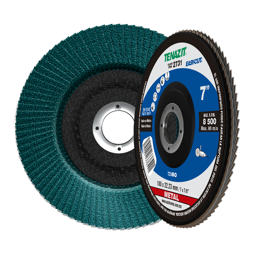 DISCO LAMINADO AUSTROMEX EASY CUT 7" GRANO 60 (2731)(H)