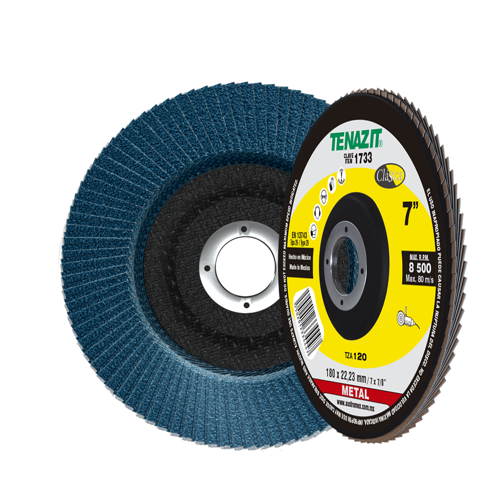 DISCO LAMINADO AUSTROMEX TZA 7" GRANO 120 (1733)(H)