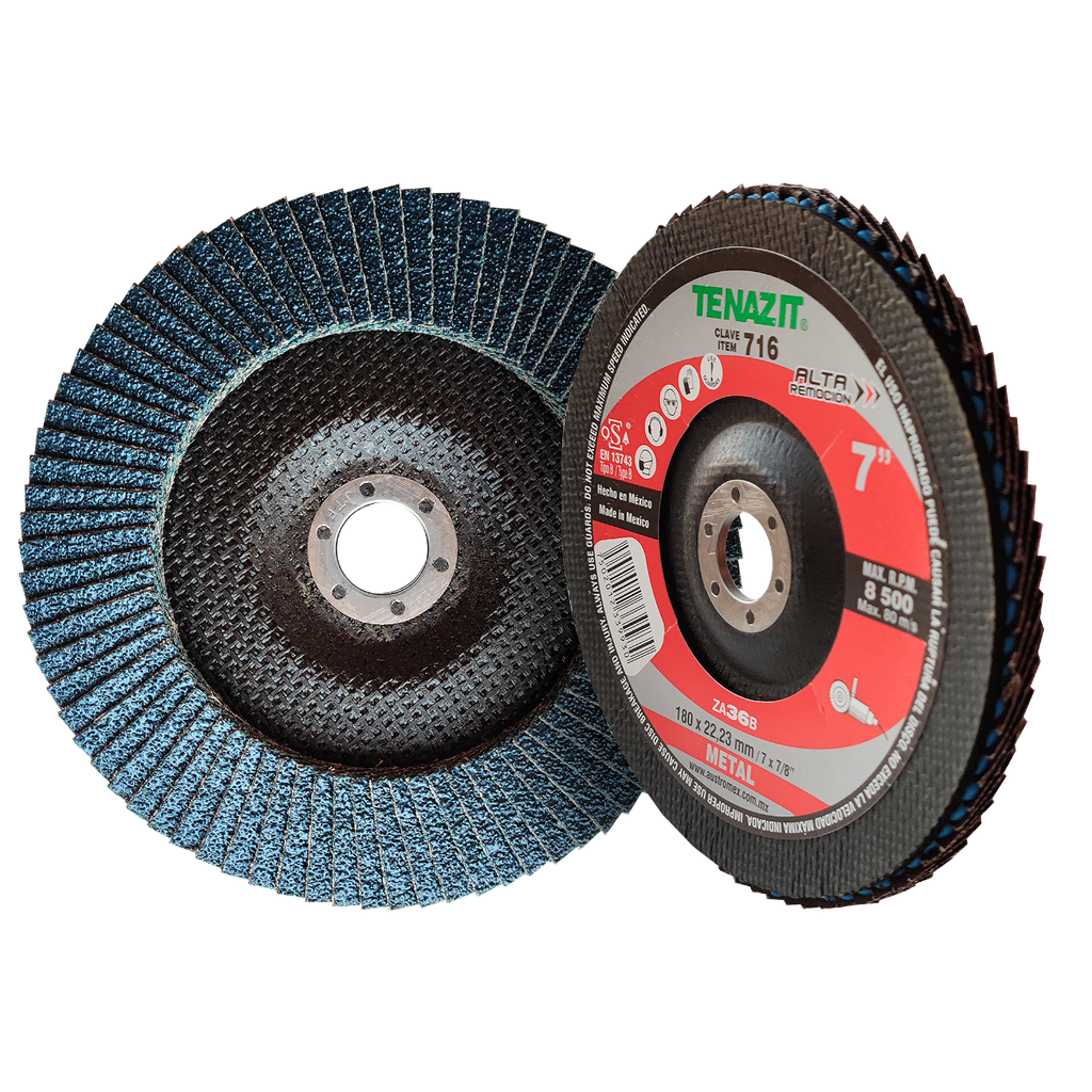 DISCO LAMINADO AUSTROMEX ZA 7" GRANO 36 (716)(H)