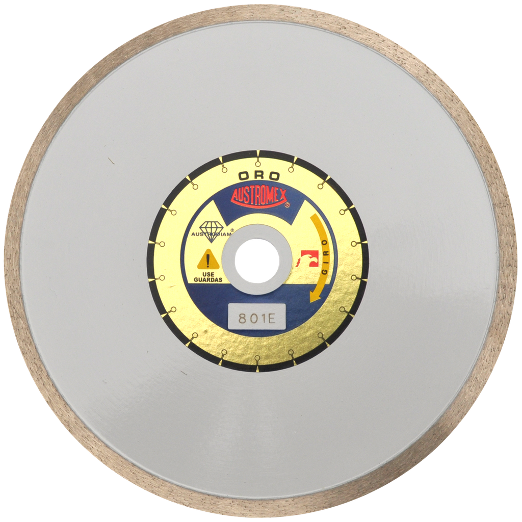 DISCO DIAMANTE AUSTROMEX RIN CONTINUO P/LOSETA 8" ORO (801)(H)