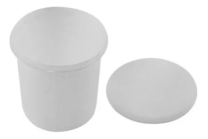 ENVASE PLÁSTICO RODICEL P/PINTURA 500ML BLANCO (H)