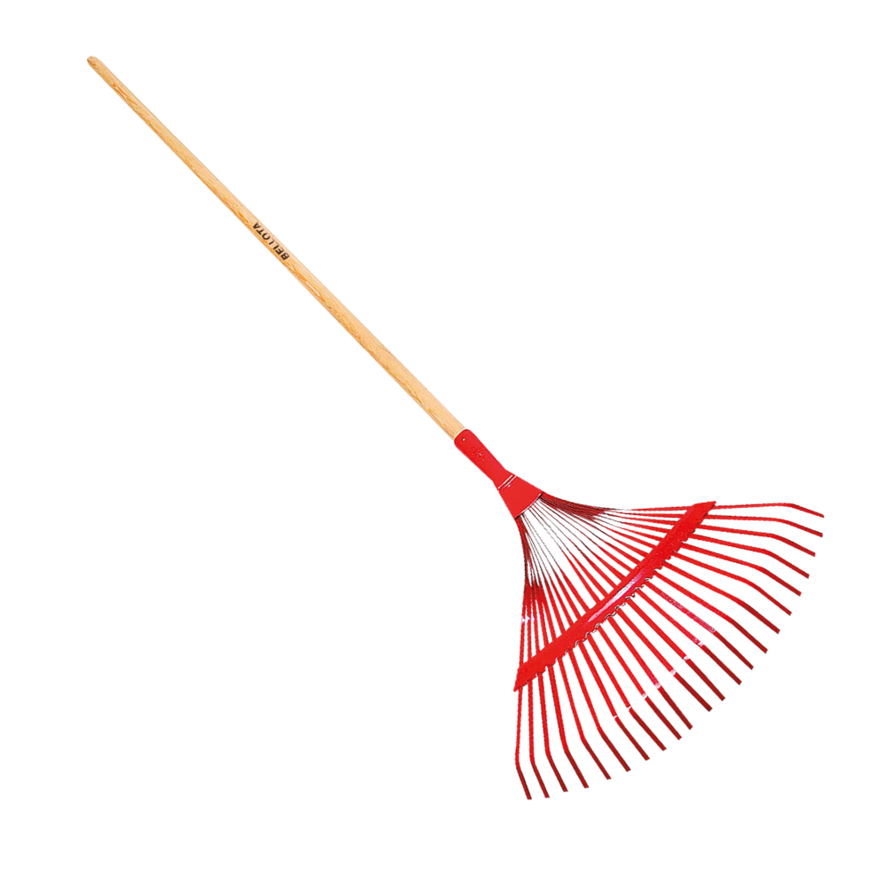 ESCOBA FIJA P/HIERBA BELLOTA C/MANGO (3041-CM)(73041CM)