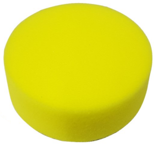 ESPONJA LISA FRASA AMARILLA 8" (ELAF08)