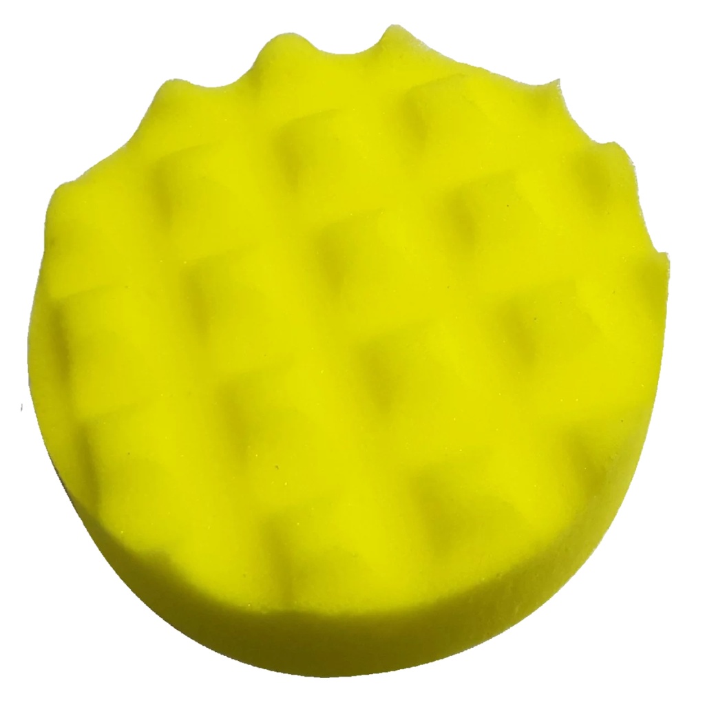 ESPONJA WAFLERA FRASA AMARILLA 6.5" (EWAF65)