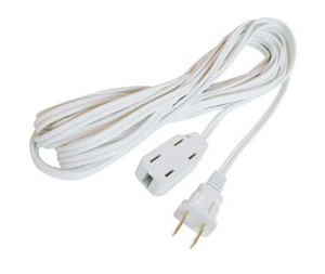 EXTENSIÓN ELÉCTRICA YEI 2M 2X18 BLANCA (8392) (E)