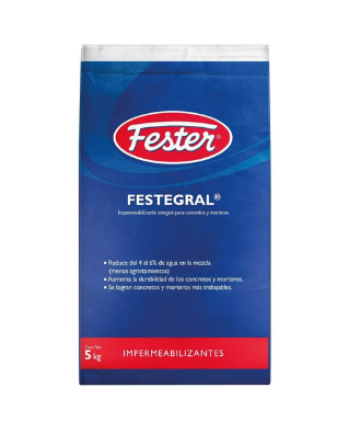 IMPERMEABILIZANTE FESTEGRAL P/CONCRETO 5 X 5KG
