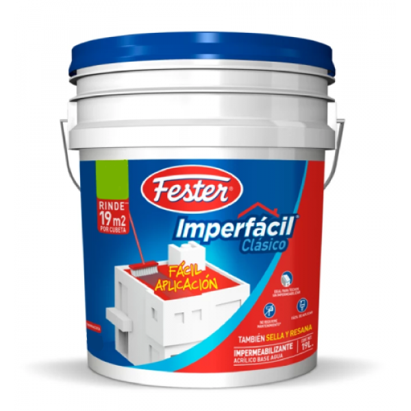 FESTER IMPERFÁCIL 3 AÑOS ROJO 19LT