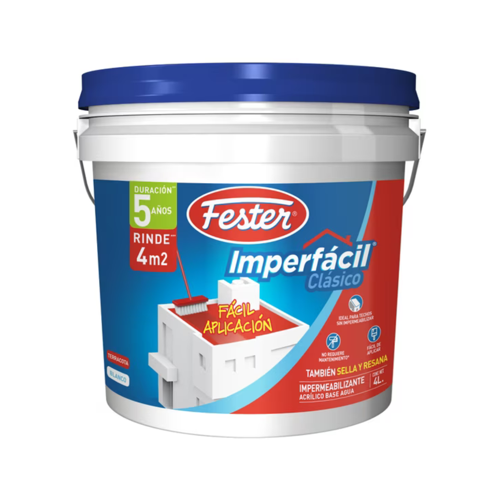 FESTER IMPERFÁCIL CLÁSICO 5 AÑOS ROJO 4LT