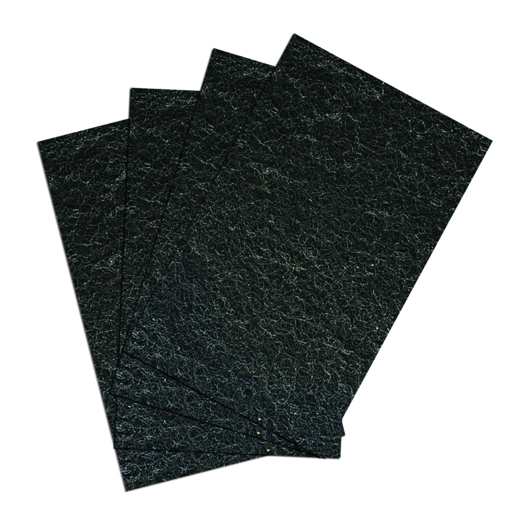 PAQUETE C/10 PIEZAS ALMOHADILLA FANDELI NEGRA MEDIANA (76857)(17034) 