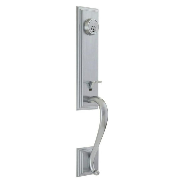 GATILLO YALE SAN DIEGO LLAVE-LLAVE CROMO MATE (MX84819)
