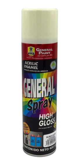 AEROSOL GENERAL PAINT BLANCO OSTIÓN 400ML (A2326)(E)