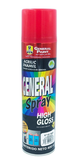 AEROSOL GENERAL PAINT ROJO TAXI 400ML (A2317)(E)