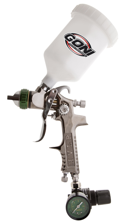 GONI PISTOLA GRAVEDAD HVLP C/VASO 600ML BOQUILLA 1.5MM (324)