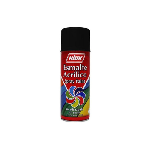 HIUK AEROSOL 028 NEGRO MATE 400ML (E)