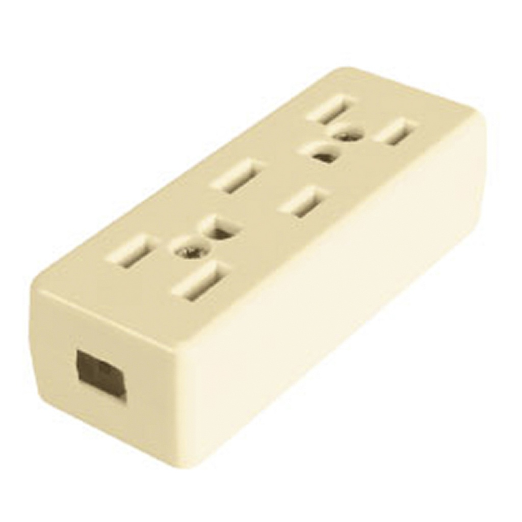 IGOTO CONTACTO ATERRIZADO TRIPLE MARFIL (AC03-M)(E)