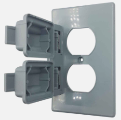 IGOTO PLACA DOBLE INTEMPERIE (PI1202-P)(E)