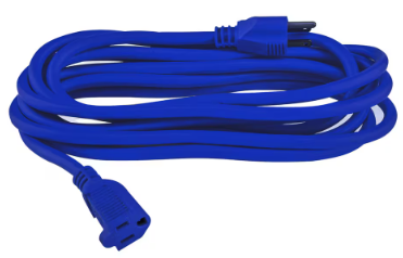 IUSA EXTENSIÓN USO RUDO ATERRIZADA AZUL C/FAJILLA 4M (619355)(E)