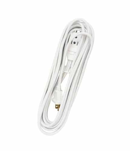 IUSA EXTENSIÓN DOMÉSTICA 2X16 POLARIZADA BLANCA 6M (217192)(E)