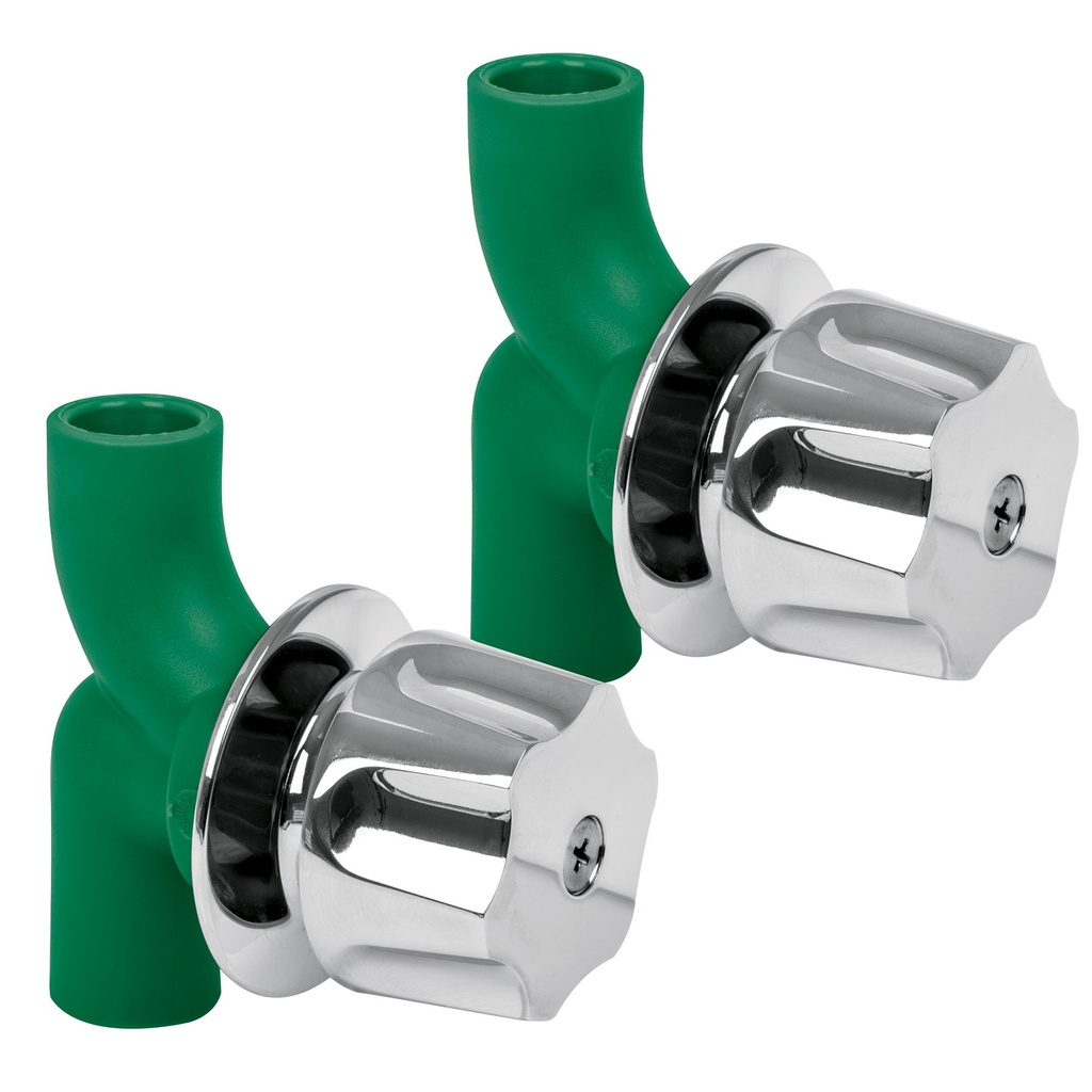 IUSA PLUS VÁLVULA DE EMPOTRAR P/REGADERA PPR 1/2"(20MM) (616931)(H)