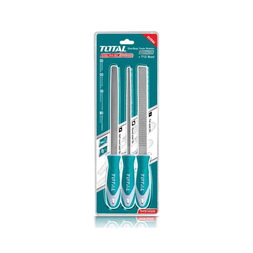 IUSA JUEGO DE 3 LIMAS DE ACERO P/MADERA (618889)