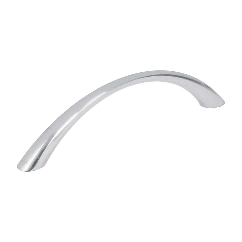 JALADERA HANDY ARCO NÍQUEL SATINADO 27MM X 96MM C/TORNILLO (7985)(E)
