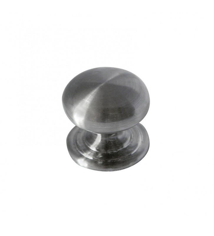 JALADERA HANDY BOTÓN CONTEMPORÁNEO NÍQUEL SATINADO 30MM X 26MM C/TORNILLO (3817)(E)
