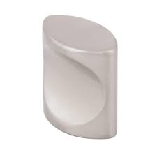 JALADERA HANDY BOTÓN CONTEMPORÁNEO NÍQUEL SATINADO 20MM X 22MM C/TORNILLO (3844)(E)