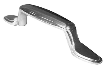 JALADERA HANDY TRADICIONAL NÍQUEL SATINADO 22MM X 76MM C/TORNILLO (3871)(E)