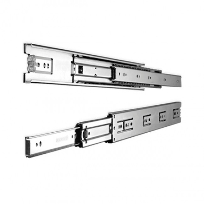 JUEGO DE CORREDERA HANDY DE EXTENSIÓN S/TORNILLO 22" NÍQUEL (3607)(E)
