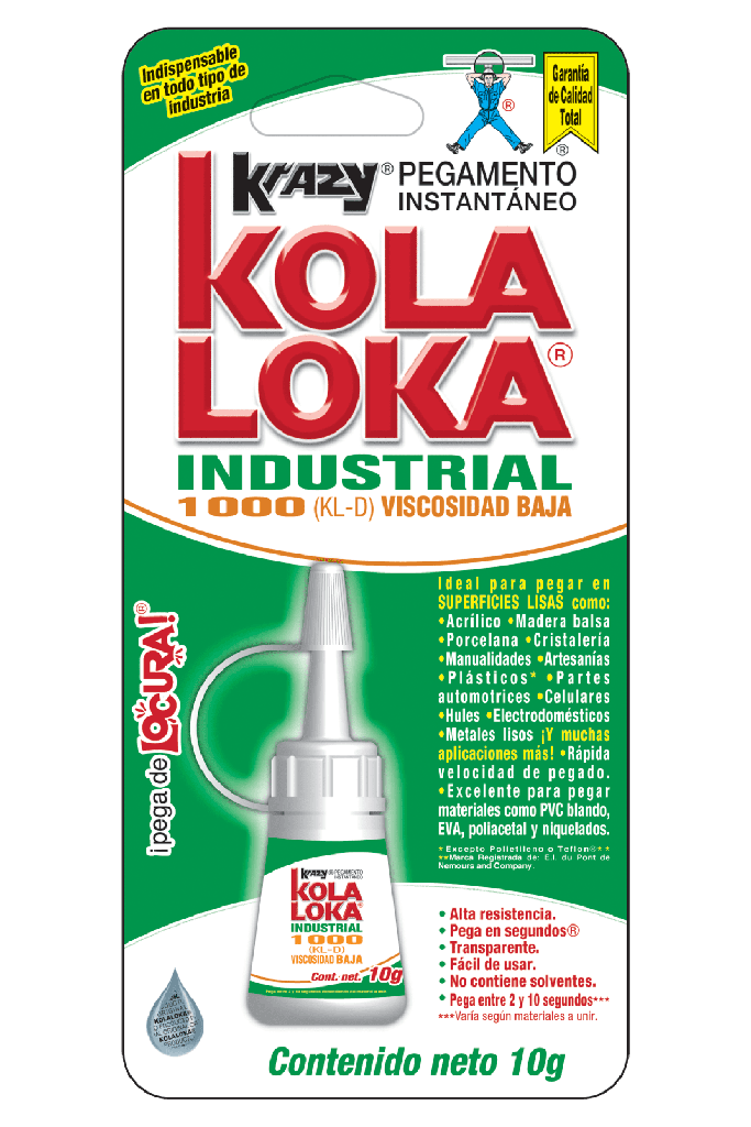 KOLA LOKA INDUSTRIAL 20GR $46.00 C/12 PZ (H)    