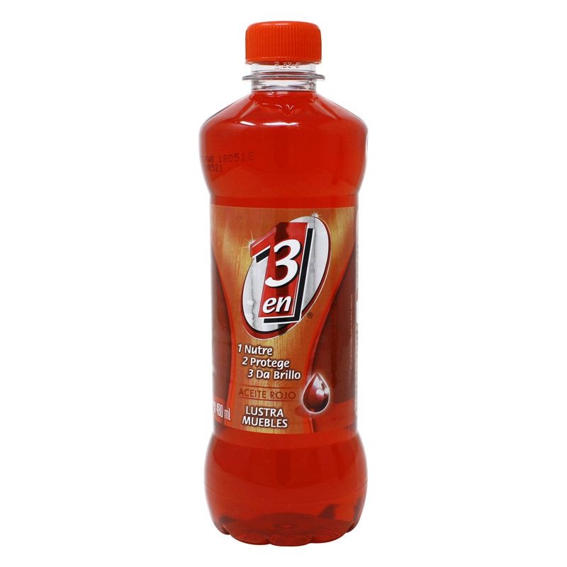 LUSTRADOR ROJO 3-1 GRANDE 480ML