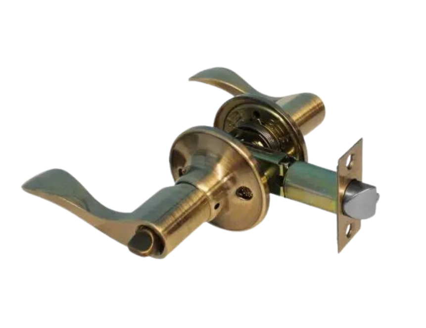 MANIJA YALE AQUA RECÁMARA LATÓN ANTIGUO (MX80478)