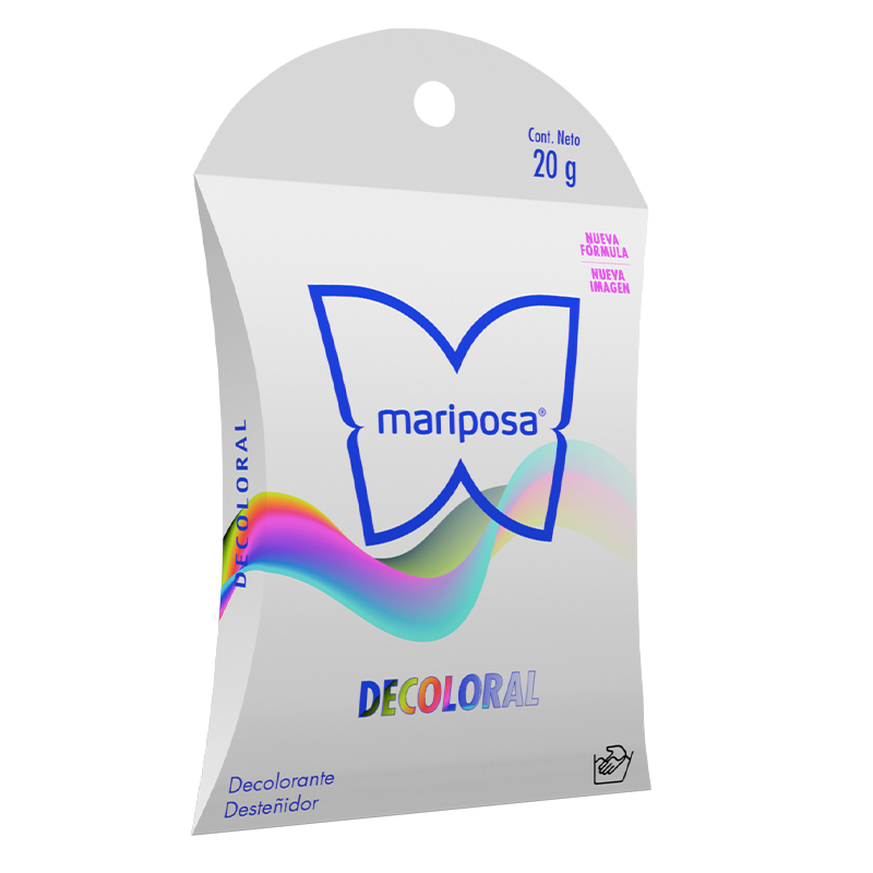 MARIPOSA CRISTALES 800 DECOLORANTE 32GR (H)