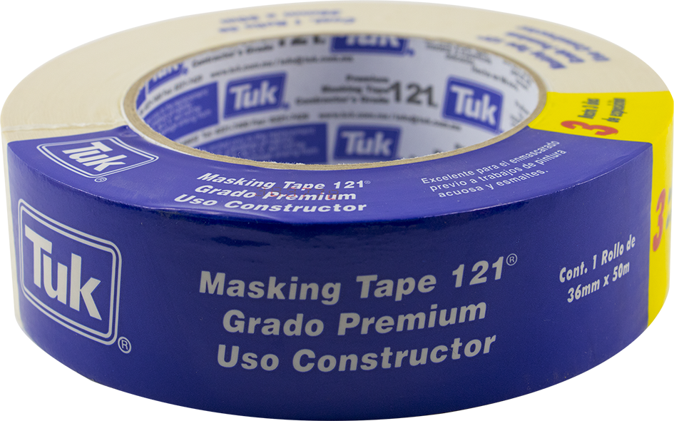 MASKING TUK 121 36MM x 50M (1-1/2")