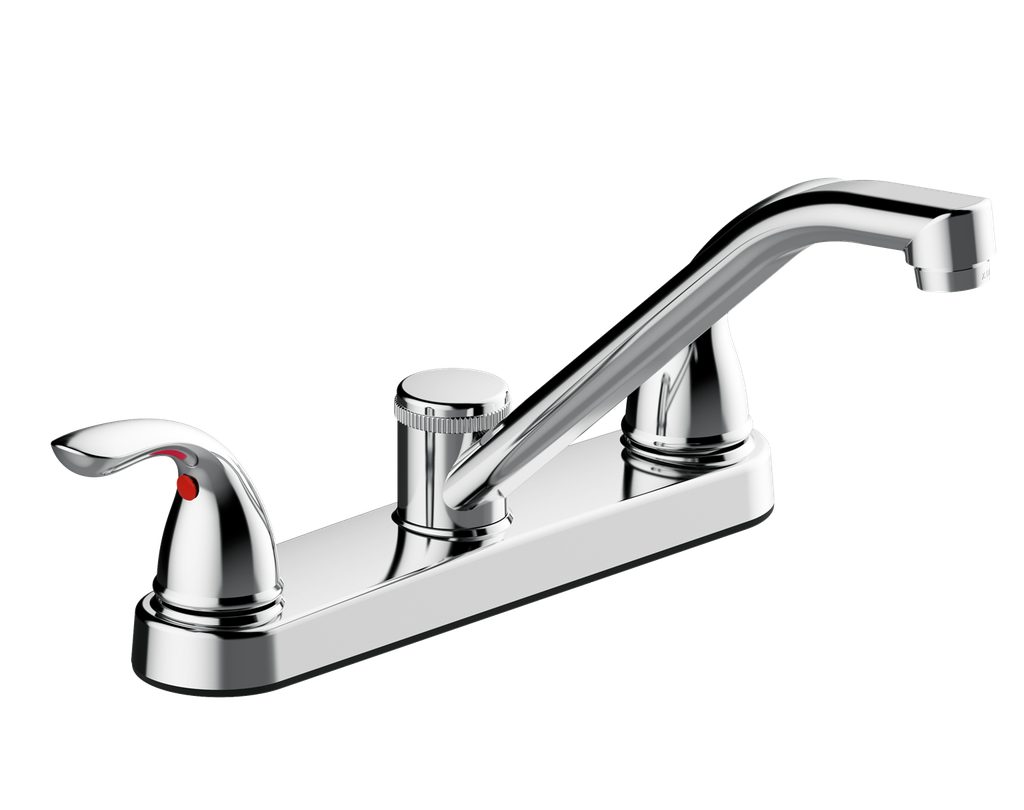 COFLEX MEZCLADORA 8" P/FREGADERO CROMO (GF-D201)