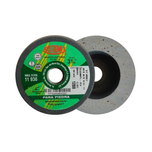 MINICOPA ABRASIVA SHELLAC P/PULIDO AUSTROMEX 80MM P/B&D (1288)(H)