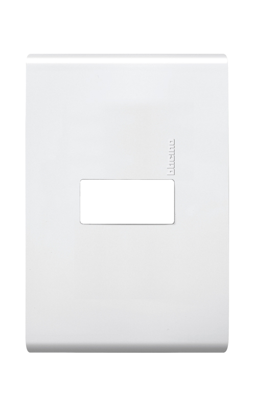 BTICINO MODUS PLACA RESINA 1 VENTANA BLANCA (E5N1BNR) (E)