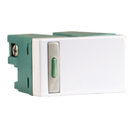 MONTANA APAGADOR SENCILLO TECLA 23.5MM (1301)