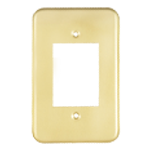 MONTANA ITALIANA PLACA 3 VENTANAS ALUMINIO (1408)(E)