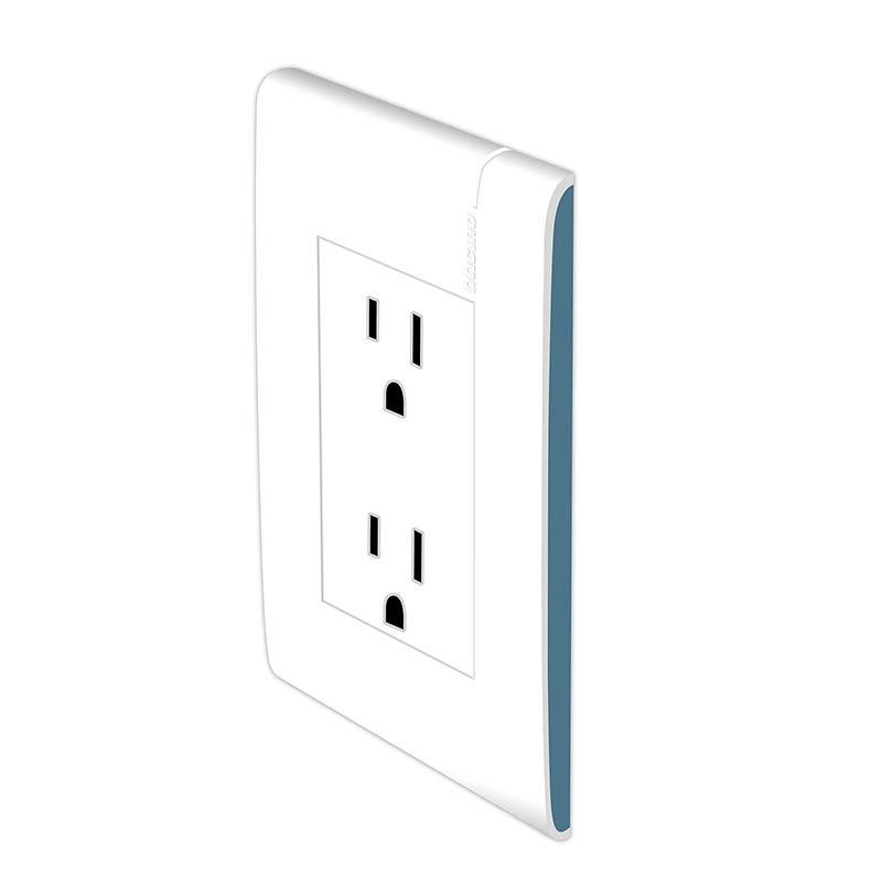 BTICINO MODUS PRO CONTACTO DUPLEX AQUA (E6028NAQPTL) (E)