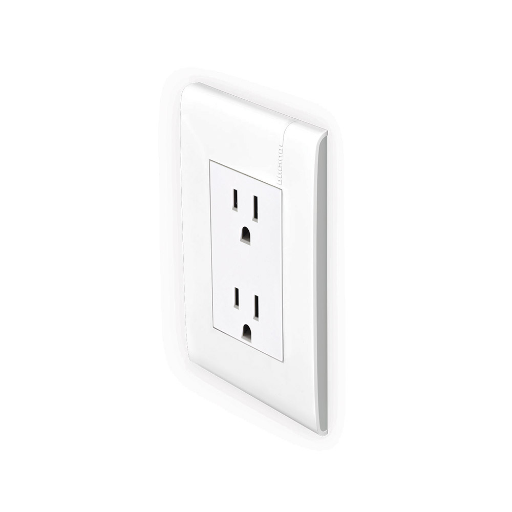 BTICINO MODUS PRO PLACA LUNA C/TOMACORRIENTE DÚPLEX 2P+T (E6028PTLAL) (E)