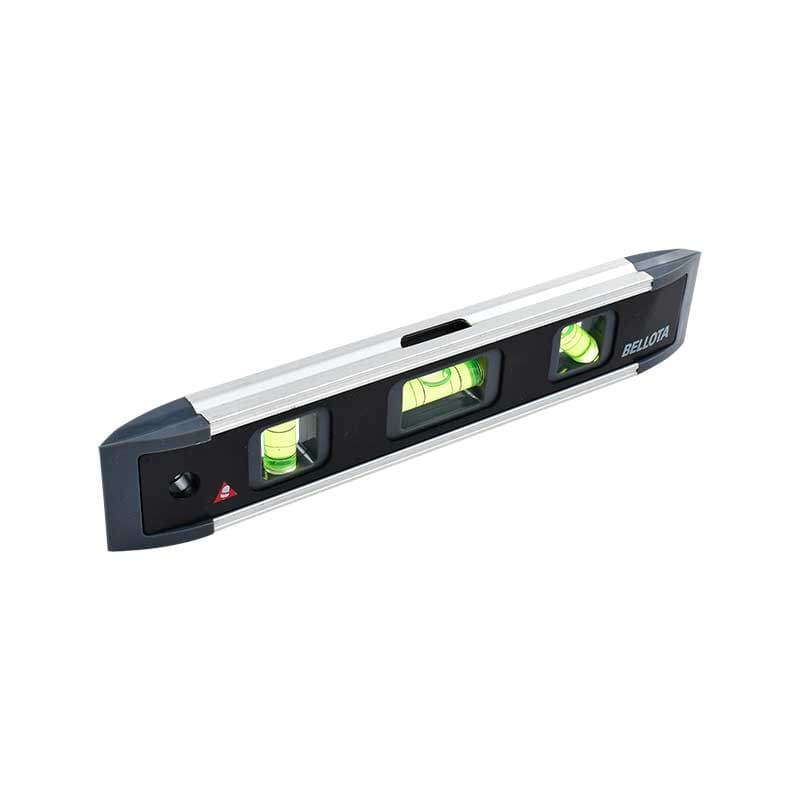 NIVEL ALUMINIO BELLOTA 9" "T" TORPEDO (50109)(750109A9)