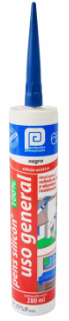 PENNSYLVANIA SILICÓN 100% USO GENERAL NEGRO 280ML