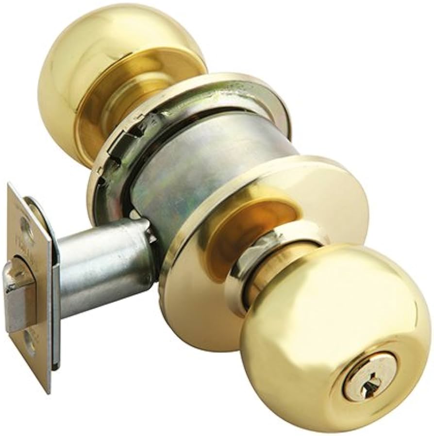 PERILLA PHILLIPS GAMMA CILÍNDRICA RECÁMARA LATÓN SATINADO MX5953