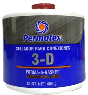 PERMATEX SELLADOR 3-D P/CONEXIONES 450GR
