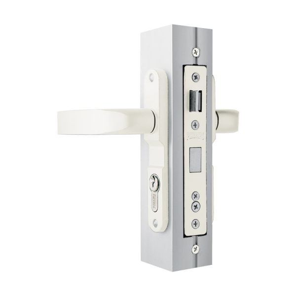 CERRADURA PHILLIPS 3055 MANIJA-MANIJA BLANCO P/ALUMINIO (MX2446)(H)